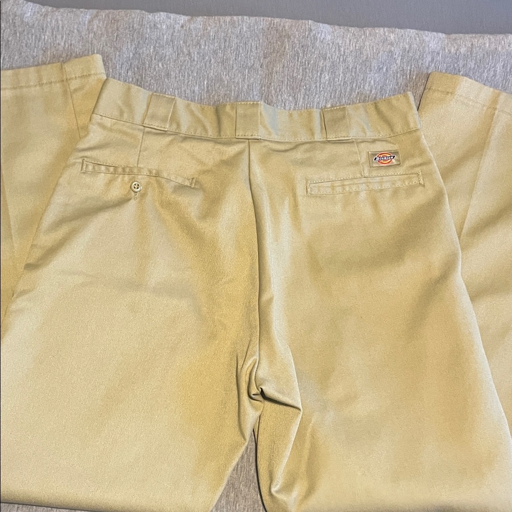 Dickies Men's Khaki Chinos - Picture 3 of 3